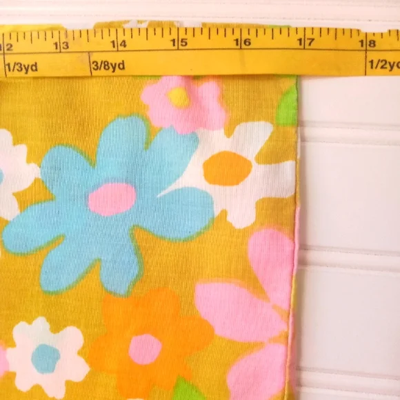 Retro Mod Flower Power Pillow Sham - Picture 5 of 6